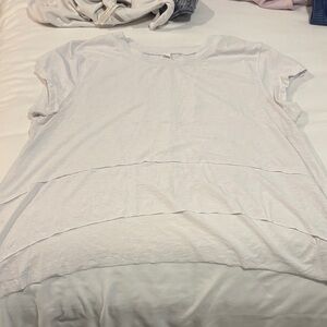 Free People Women's White Layered Top